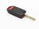 Mercedes FOB SHELL 4 Track key for SL , S Class 4 button w/IR lens