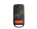 Mercedes FOB key SHELL for SLK 3 Button w/ IR lens