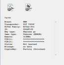 BMW ( Original ) FEM 315 Mhz 3 Button ( X Series )